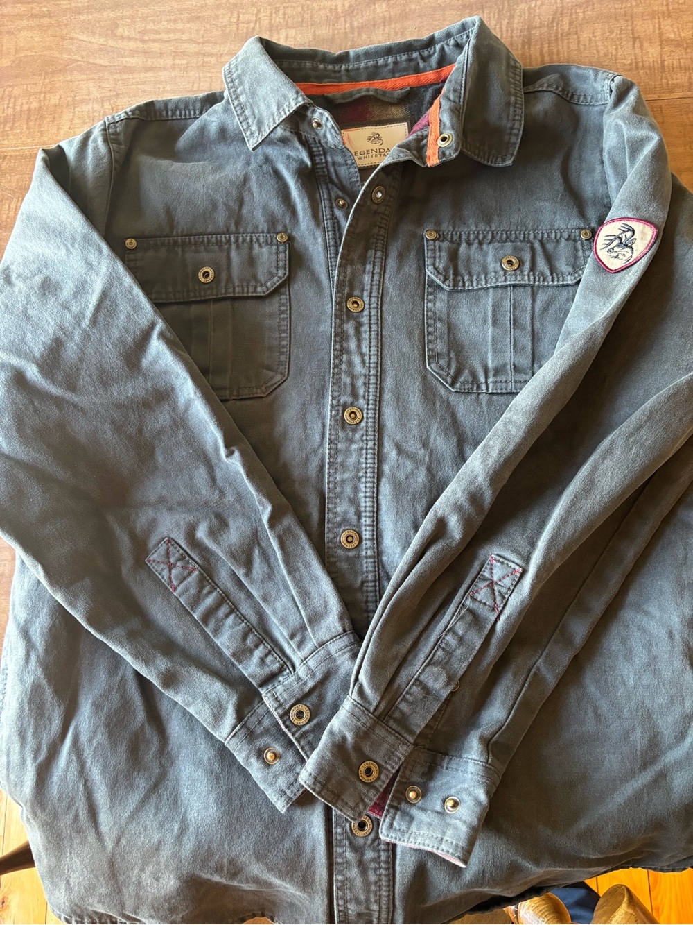 Legendary Whitetails Gray Military Field Jacket